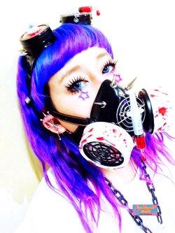 画像3: ガスマスク（ホスピタル：No.1） ゴス、CYBER GOTH、ナースコスチューム