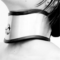 画像6: メタルギブスチョーカー　南京錠キーロック式　ヘドバンギャー