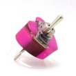 画像3: ハート形ヤル気スイッチリング(mini)　ピンク　電子部品アクセサリー