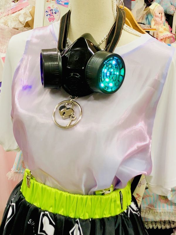 LEDガスマスク（リモコン点灯タイプ) - 原宿系ファッション通販 Broken 
